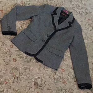 Grey suit jacket